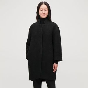 Cos BOUCLE-WOOL COCOON COAT
